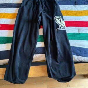 OVO TerryCloth Joggers with OG Owl - Men’s XS